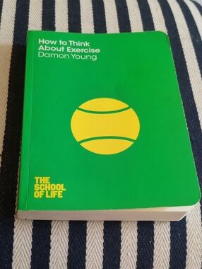 How to Think About Exercise by Damon Young - Bright Green & Yellow Paperback